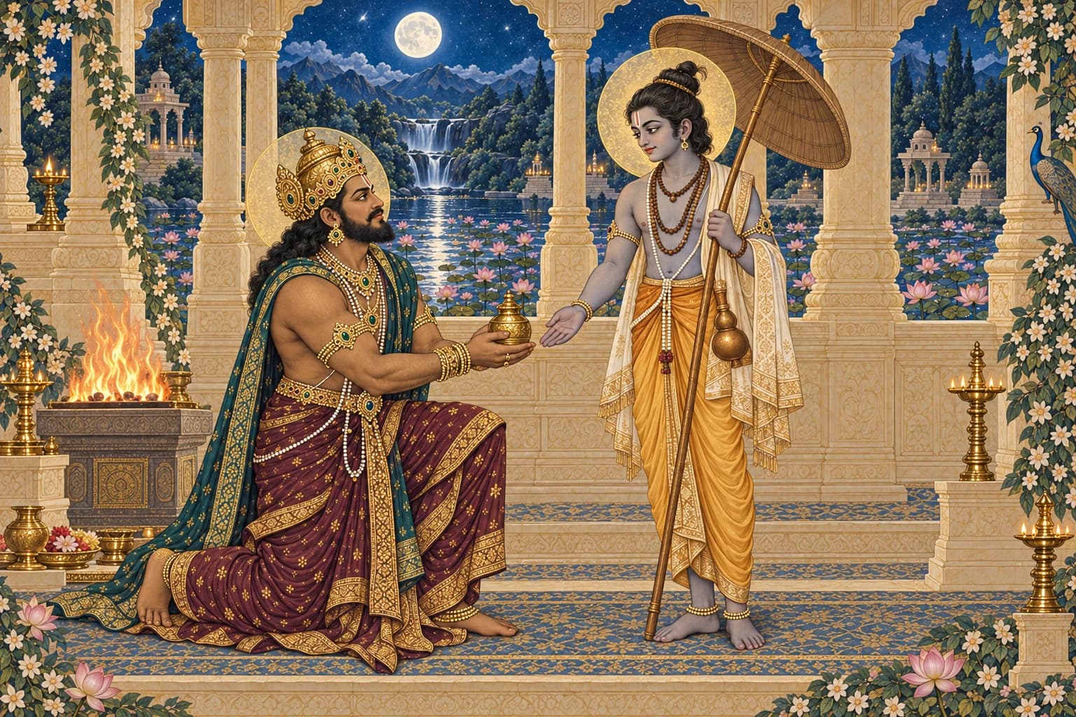 Three Steps That Changed the Universe: Vamana and King Bali